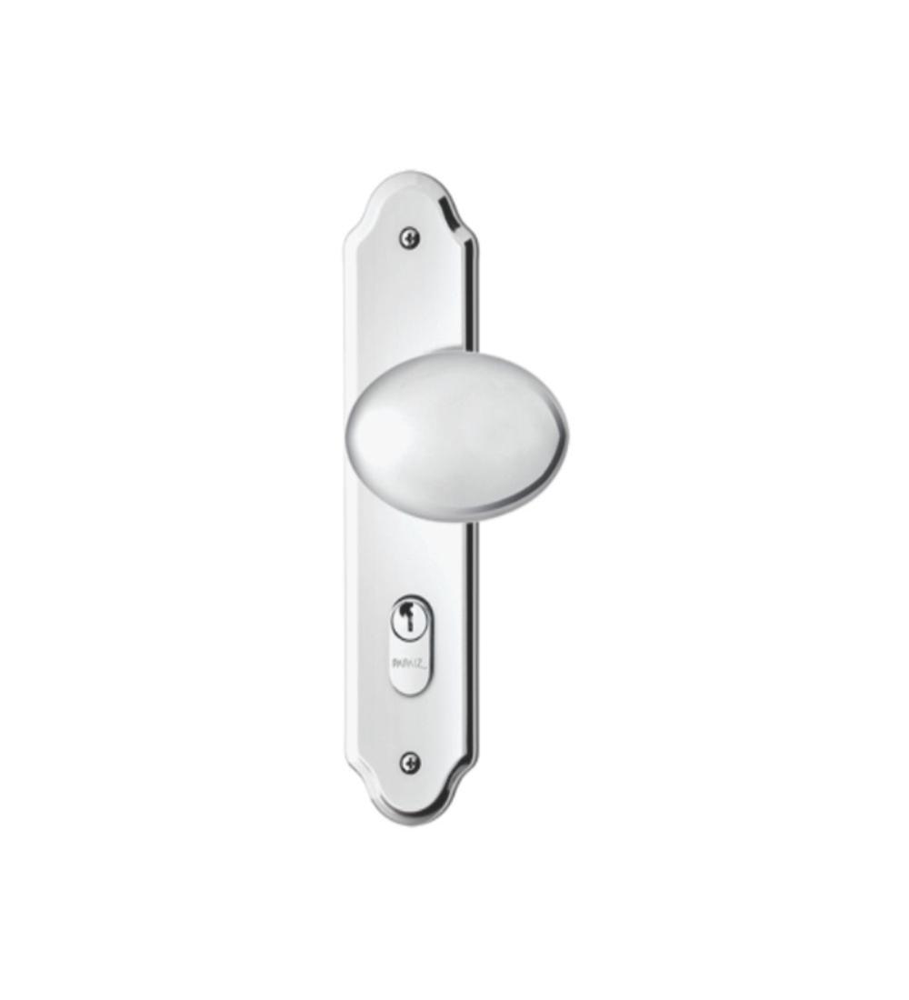 CERRADURA FIT POMO CROMADA Papaiz MZ-580 EXTERNA